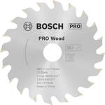 Bosch 1x PRO Wood Kreiss&auml;geblatt f&uuml;r Akku-Handkreiss&auml;gen (f&uuml;r Weichholz,