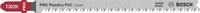 Bosch 5x PRO Plastics PVC clean T302H Stichs&auml;geblatt (f&uuml;r Kunststoff, Kunststoff,