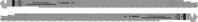 Bosch Accessories Professional 2608635512 S&auml;genzubeh&ouml;r 2 Wellenschliffmesser TF