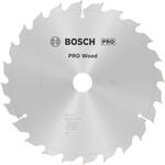 Bosch Professional Kreiss&auml;geblatt Optiline Wood (f&uuml;r Holz, 254 x 30 x 2,0 mm,...