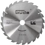 G&uuml;de 55163 Holzs&auml;geblatt HM 254x30x24Z (aus Hartmetall, 25,4 cm Durchmesser, 3 cm