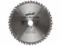 Wolfcraft 6740000 1 TischKreissägeblatt HM, 24 Zähne, ø 250 mm