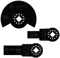 Bosch Accessories DIY 3tlg. Starter-Set (Holz f&uuml;r Multifunktionswerkzeuge Starlock)