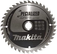 Makita Specialized Saegeblatt, 165 x 20 mm, 40Z, B-33168