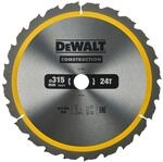 DeWalt Bau-Kreiss&auml;geblatt f&uuml;r Station&auml;rs&auml;gen/Kreiss&auml;genblatt (315/30 mm 24WZ,