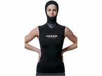 Cressi Base Layer Hood Vest Lady 2.5/5mm - Unteranzug mit eingebauter Kapuzenfrau,