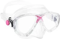 Cressi Marea Mask - Tauchen und Schnorcheln Maske, Klar/Rosa, Einheitsgr&ouml;&szlig;e, Unisex