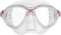Cressi Marea Jr - Maske zum Tauchen und Schnorcheln, Klar/Rosa, Einheitsgr&ouml;&szlig;e,