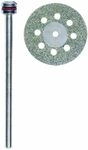 Proxxon 28844 diamantierte Trennscheibe &Oslash;20mm mit K&uuml;hll&ouml;chern und 1 x...