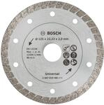 Bosch Home and Garden Diamanttrennscheibe Turbo, 125 mm, 2607019481