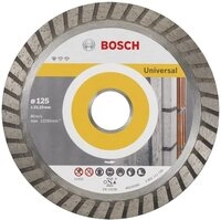 BOSCH Diamanttrennscheibe Standard f&uuml;r Universal Turbo, 125x22,23x2x10 mm,...