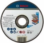 Bosch 1x PRO Multi Construction Trennscheibe f&uuml;r kleine Winkelschleifer und