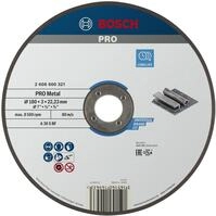 Bosch 1x PRO Metal Longlife Trennscheibe f&uuml;r gro&szlig;e Winkelschleifer und