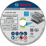 Bosch 5x PRO Stainless Steel and Metal Speed Thin Trennscheibe f&uuml;r