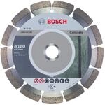 Bosch 1x Diamanttrennscheibe Standard for Concrete (f&uuml;r Beton, Porenbeton, &Oslash; 180 x