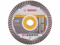 Bosch Professional Diamanttrennscheibe Best für Universal Turbo, 150 x 22,23 x...