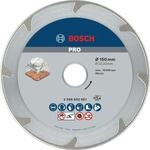 Bosch 1x PRO Marble Diamanttrennscheiben f&uuml;r 22,23‑mm-Bohrung und gro&szlig;e