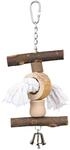 Trixie 58961 Natural Living Spielzeug mit Tau/Glocke, 20 cm