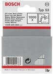 Bosch 1609200365 1000 Stk. Tackerklammern 8/11,4 mm Typ53 (Klammer f&uuml;r...