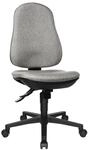 Topstar Support SY B&uuml;rostuhl, Stoff, 55 x 47 x 113 cm, hellgrau
