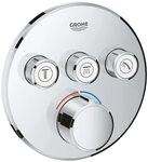 GROHE Grohtherm Smartcontrol, Duscharmatur Unterputz (3 Absperrventile, ultraflaches