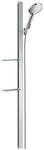 hansgrohe Duschsystem (Duschkopf, Schlauch, Duschstange, Raindance Select S 120