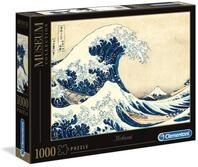 Clementoni 39378 Hokusai &ndash; Die gro&szlig;e Welle &ndash; Puzzle 1000 Teile, Museum
