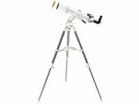 Bresser Refraktor Teleskop NANO AR-80/640 Linsenteleskop mit Stativ, AZ...