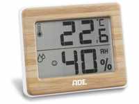 ADE Digitales Thermometer und Hygrometer für innen | Luftfeuchtigkeitsmesser 