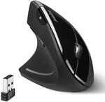 Perixx PERIMICE-713 Ergonomische Linksh&auml;nder Maus - Vertikales Design - 2,4GHz -