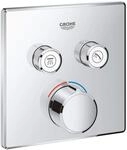 GROHE Grohtherm Smartcontrol, Duscharmatur Unterputzmischer (2 Absperrventile,