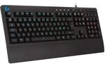 Logitech G213 Prodigy RGB Gaming Tastatur, Skandinavisches QWERTY-Layout - Schwarz