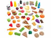 KidKraft 65-teiliges Spielzeug-Lebensmittel Spielset für Kinderküche,...