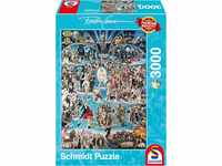 Schmidt Spiele 59347 Renato Casaro, Hollywood XXL, 3000 Teile Puzzle