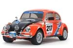 Tamiya 58650-1:10 RC VW Beetle Rally MF-01X, ferngesteuertes Auto/Fahrzeug,