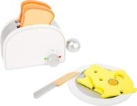 small foot Fr&uuml;hst&uuml;cks-Set "Kinderk&uuml;che" aus Holz, inklusive Toaster mit
