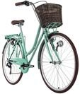 KS Cycling Damen Fahrrad Stowage RH 51 cm, gr&uuml;n, 28, 119C