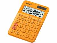 CASIO Tischrechner MS-20UC-RG, 12-stellig, in Trendfarben, Steuerberechnung,