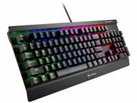Sharkoon Skiller Mech SGK3 Mechanische Gaming Tastatur (mit RGB-Beleuchtung,...