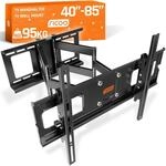 RICOO TV Wandhalterung Schwenkbar f&uuml;r 40-85 Zoll Fernseher Halterung Wand