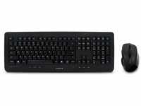 CHERRY DW 5100, kabelloses Tastatur- und Maus-Set, EU-Layout, QWERTY Tastatur,