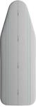 Laurastar B&uuml;gelbezug Universalcover Dunkel Grau, 131cm x 55cm, 100 % Baumwolle,