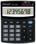 Rebell RE-SDC408 Tischrechner SDC408 8-stelliger, Standard-Ausstattung und