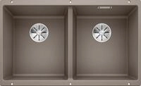 BLANCO SUBLINE 350/350-U | Granitsp&uuml;le aus SILGRANIT tartufo | Einbauart: Unterbau 