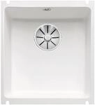 BLANCO SUBLINE 375-U | Keramik kristallwei&szlig; gl&auml;nzend | Einbauart: Unterbau |...
