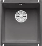 BLANCO SUBLINE 375-U | Keramik basalt | Einbauart: Unterbau | f&uuml;r 45 cm breite