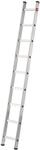 Hailo S60 ProfiStep UNO Anlegeleiter - Leiter 9 Sprossen - Alu Sprossenleiter mit 2