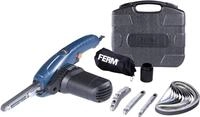 FERM Pr&auml;zisionsbandschleifer 400W - Variable Geschwindigkeit - Inkl. 3 Schleifarmen