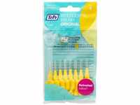 TePe Interdental Brush, Original, Yellow, 0.7 mm/ISO 4, 8pcs, plaque removal,