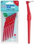 TePe Angle Interdentalb&uuml;rste, Rot, 0,5 mm/ISO 2, 6 Stk., Zahnwischenraumreinigung,
